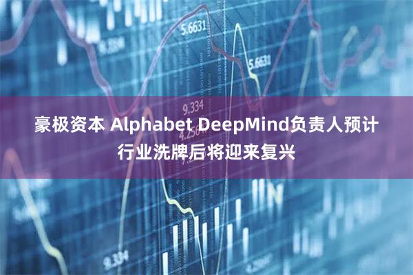 豪极资本 Alphabet DeepMind负责人预计行业洗牌后将迎来复兴